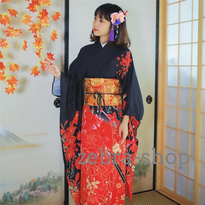 着物 和服 振袖 レディース プリント クリスマスプレゼント 出演服 浴衣 洗える着物 和装 和風 和服 きもの プレタ カジュアル 普段着 結婚式 お盆 成人式 卒業式 結納 写真 成人式振袖 フリ