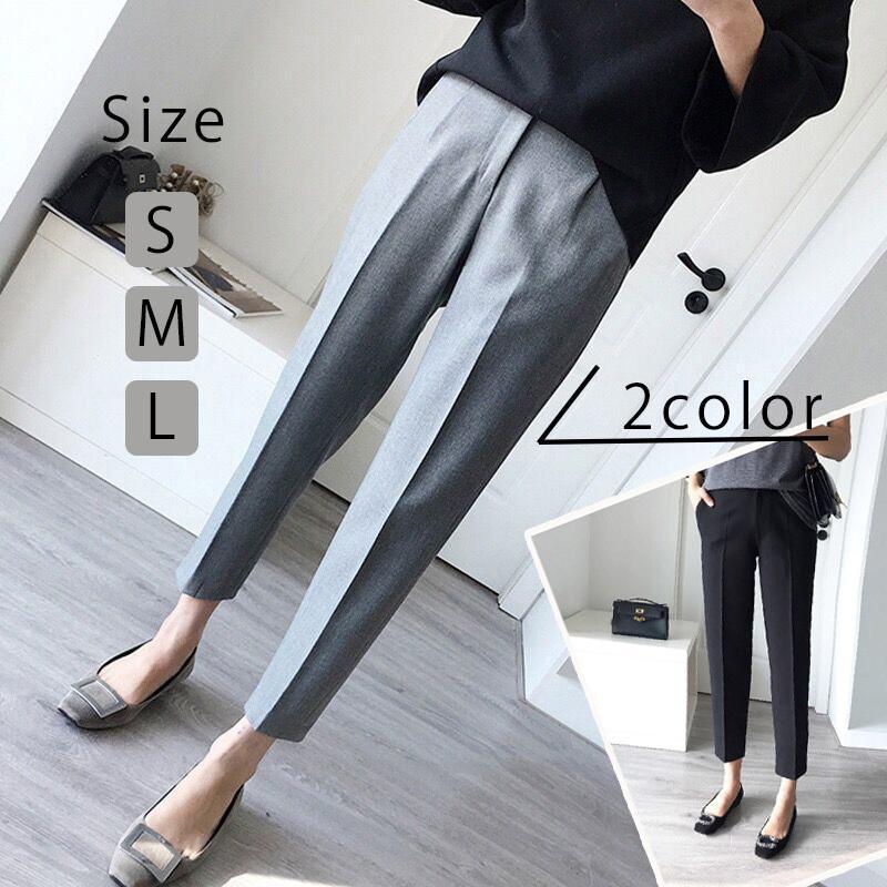 綺麗なシルエットで脚長効果も期待できます♪素材：綿10％ ポリエステル60％ アクリル30％カラー：2色サイズ：S,M,L※サイズ表の寸法は採寸方法によって多少の誤差がございますのであらかじめご了承く